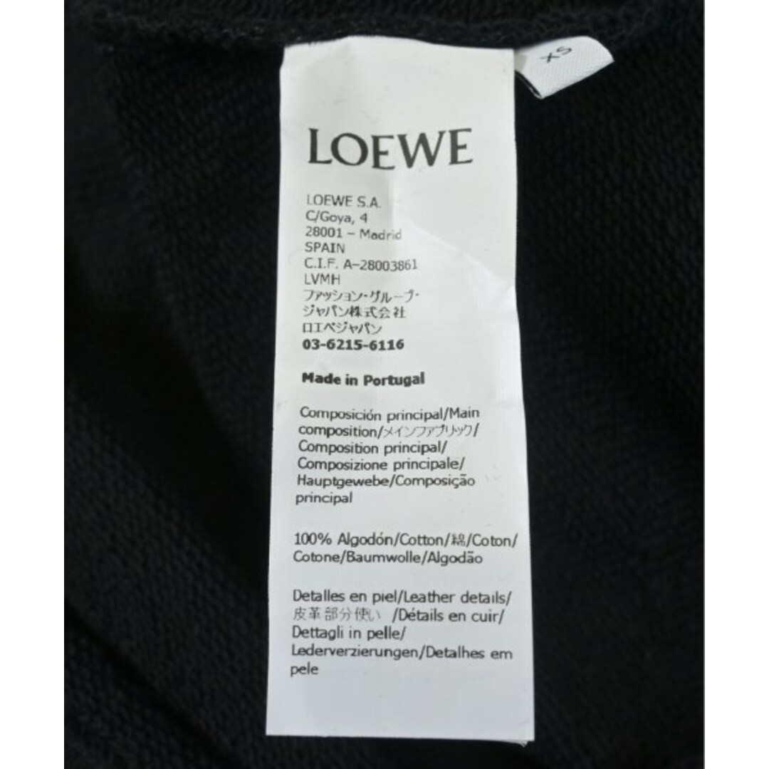 LOEWE - LOEWE ロエベ パーカー XS 黒 【古着】【中古】の通販 LOEWE - LOEWE ロエベ パーカー XS 黒 【古着】【中古】の通販