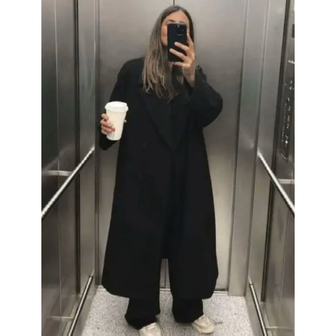 ZARA - 【美品】ZARA コート ブラックの通販 by COCO's shop ZARA - 【美品】ZARA コート ブラックの通販 by COCO's shop