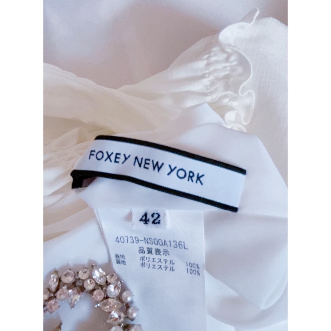 FOXEY - FOXEY スプリングピクニックワンピース希少42新品同様 FOXEY - FOXEY スプリングピクニックワンピース希少42新品同様