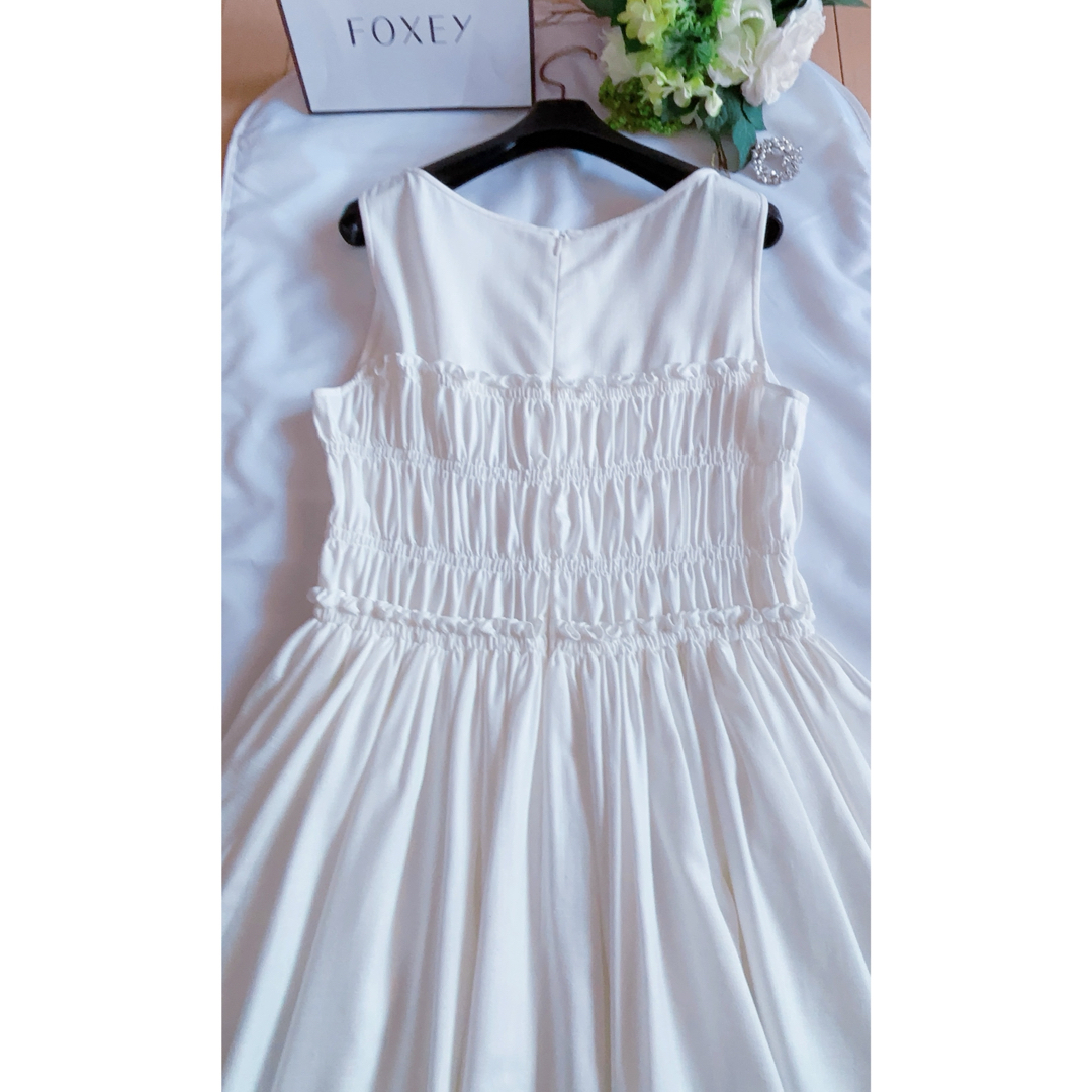 FOXEY - FOXEY スプリングピクニックワンピース希少42新品同様 FOXEY - FOXEY スプリングピクニックワンピース希少42新品同様