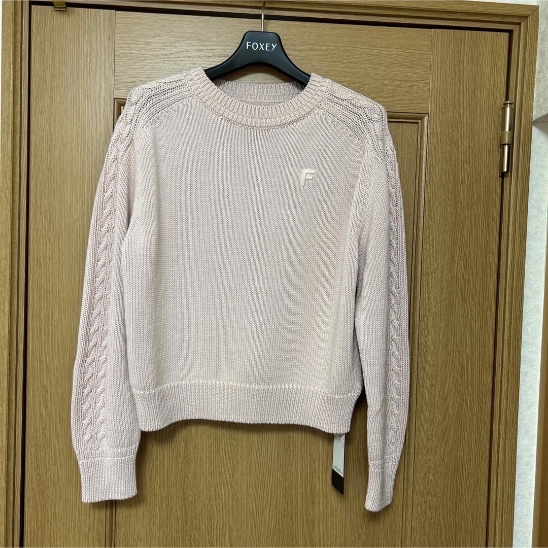FOXEY - FOXY フォクシー ニット セーター ローズピンク 新品 FOXEY - FOXY フォクシー ニット セーター ローズピンク 新品