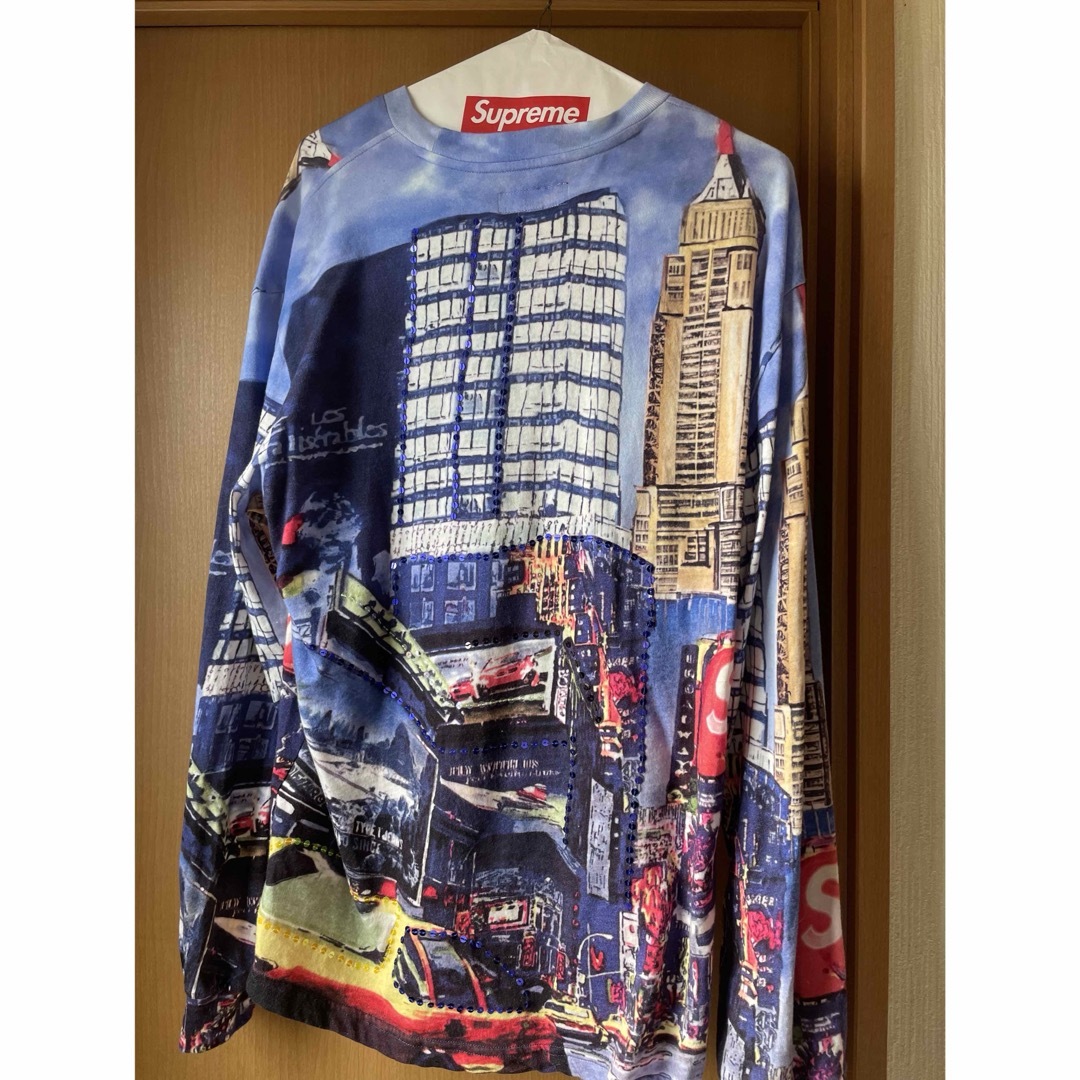 Supreme - Supreme Skyline Sequin L/S Top Supreme - Supreme Skyline Sequin L/S Top