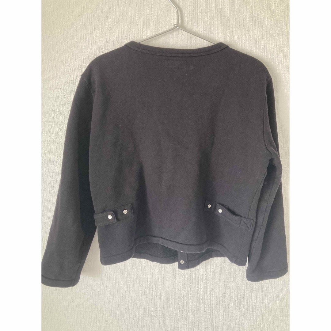 agnes b. - アニエスベー スナップカーディガン 裏起毛の通販 by agnes b. - アニエスベー スナップカーディガン 裏起毛の通販 by