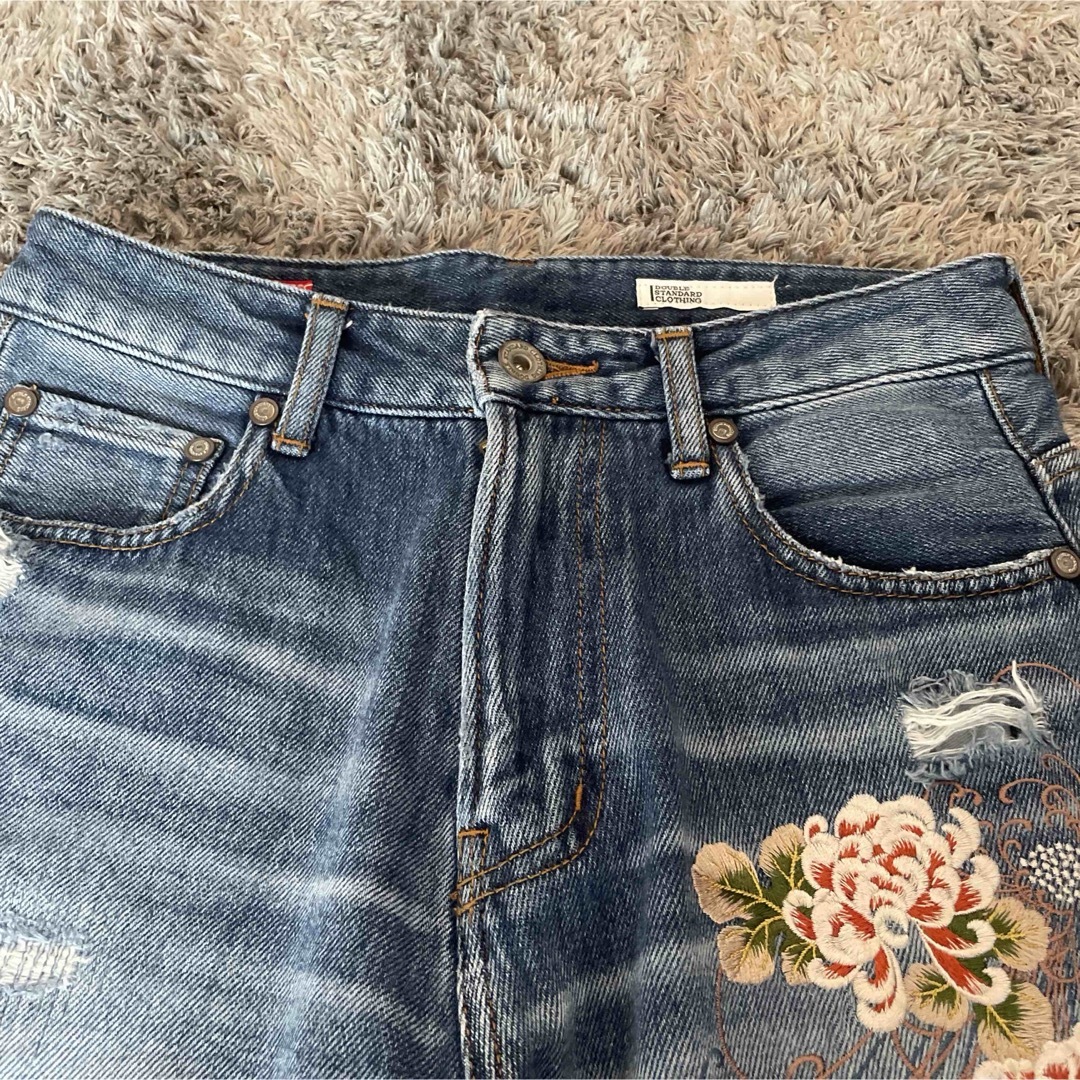 DOUBLE STANDARD CLOTHING - ダブルスタンダード 刺繍デニムの DOUBLE STANDARD CLOTHING - ダブルスタンダード 刺繍デニムの