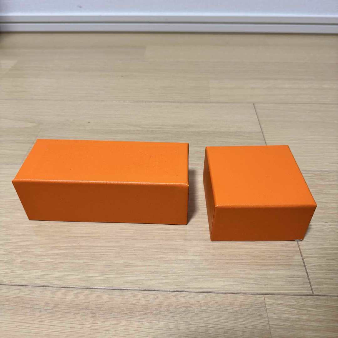 HERMES - エルメス HERMES 空箱2個 リボン(テープ)2本 セット HERMES - エルメス HERMES 空箱2個 リボン(テープ)2本 セット