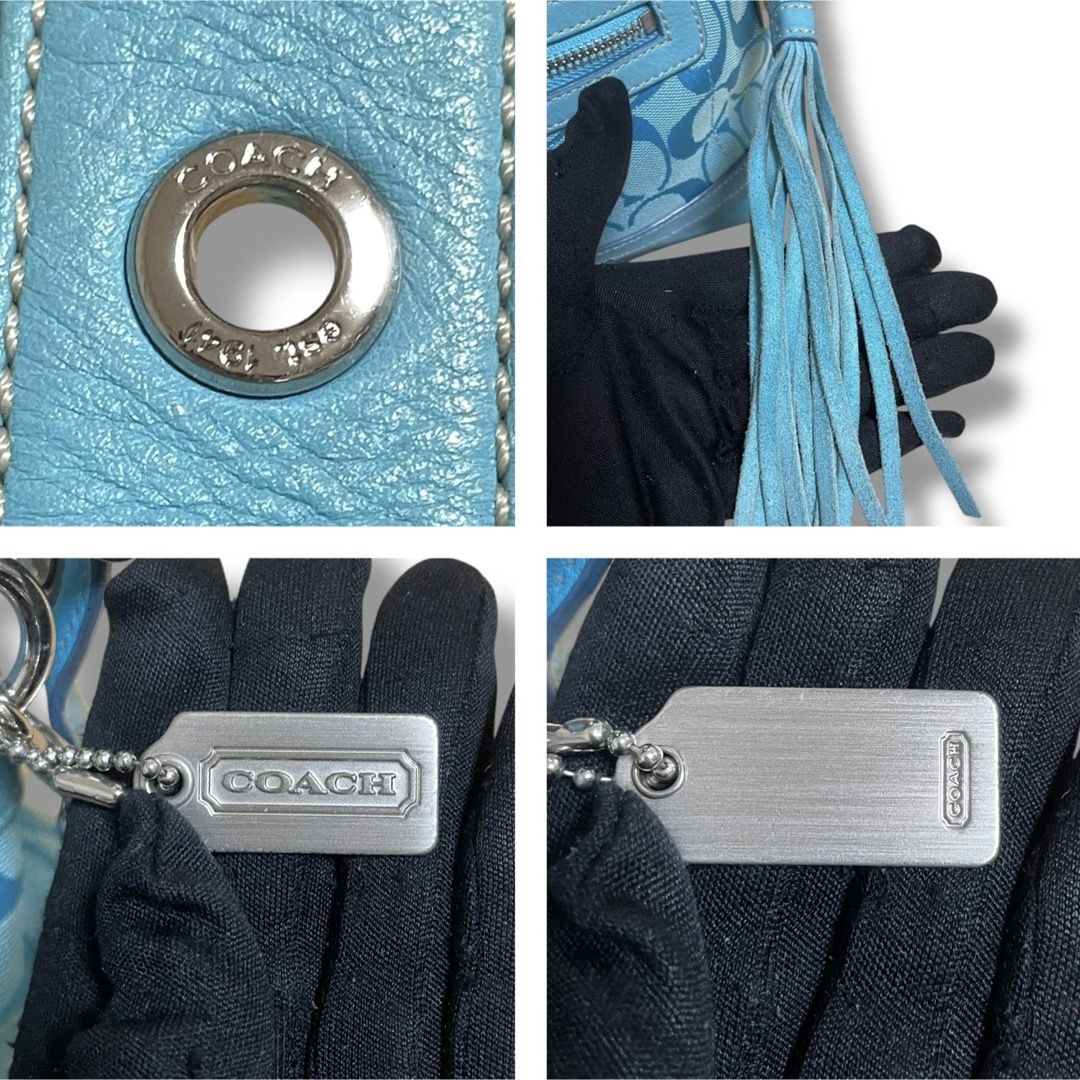 COACH - 美品 コーチ ショルダーバッグ 希少カラー 肩掛け ワン COACH - 美品 コーチ ショルダーバッグ 希少カラー 肩掛け ワン