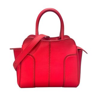 TOD'S - 美品・TOD'S レザーハンドバック 高級ブランドバックの TOD'S - 美品・TOD'S レザーハンドバック 高級ブランドバックの