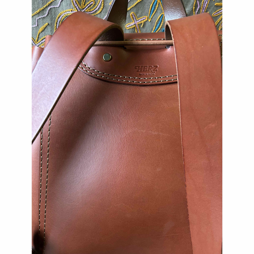 HERZ - 【ほぼ新品•鋲付き】迫力のWポケットリュック ヘルツ HERZ - 【ほぼ新品•鋲付き】迫力のWポケットリュック ヘルツ