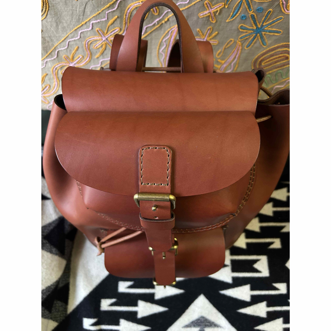 HERZ - 【ほぼ新品•鋲付き】迫力のWポケットリュック ヘルツ HERZ - 【ほぼ新品•鋲付き】迫力のWポケットリュック ヘルツ