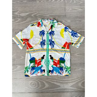 ZARA プリントシャツ/アロハシャツ(シャツ)