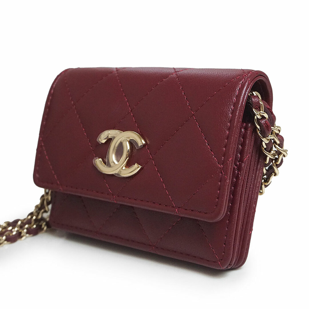 CHANEL - シャネル マトラッセ ココマーク ミニ チェーン CHANEL - シャネル マトラッセ ココマーク ミニ チェーン