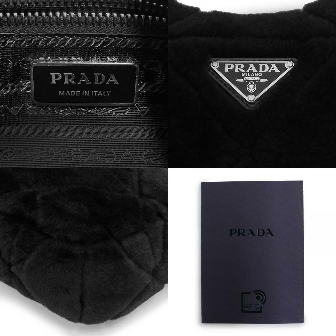 PRADA - プラダ 三角ロゴ トライアングル ホーボー ショルダー PRADA - プラダ 三角ロゴ トライアングル ホーボー ショルダー