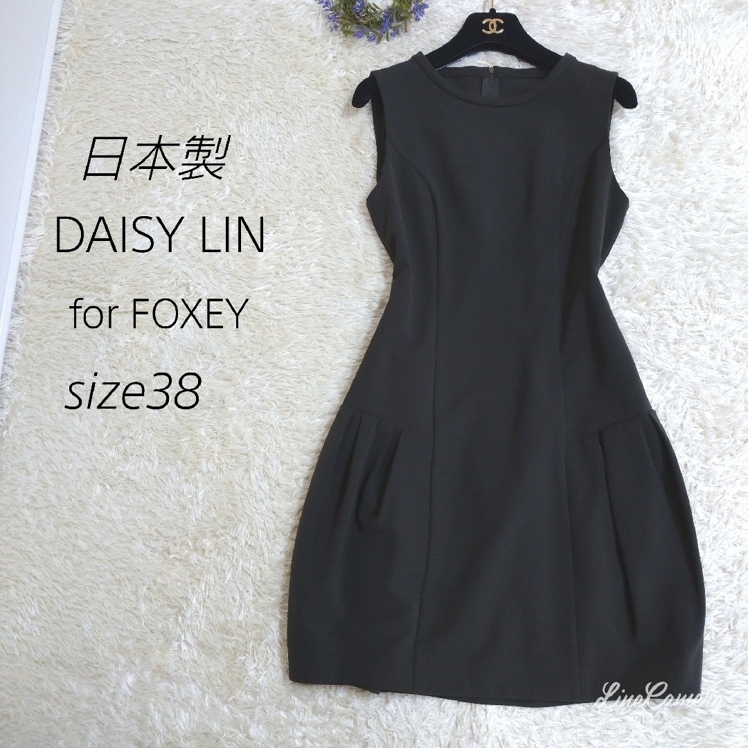 FOXEY - 日本製☆DAISY LINfor FOXEY ノースリーブワンピース FOXEY - 日本製☆DAISY LINfor FOXEY ノースリーブワンピース