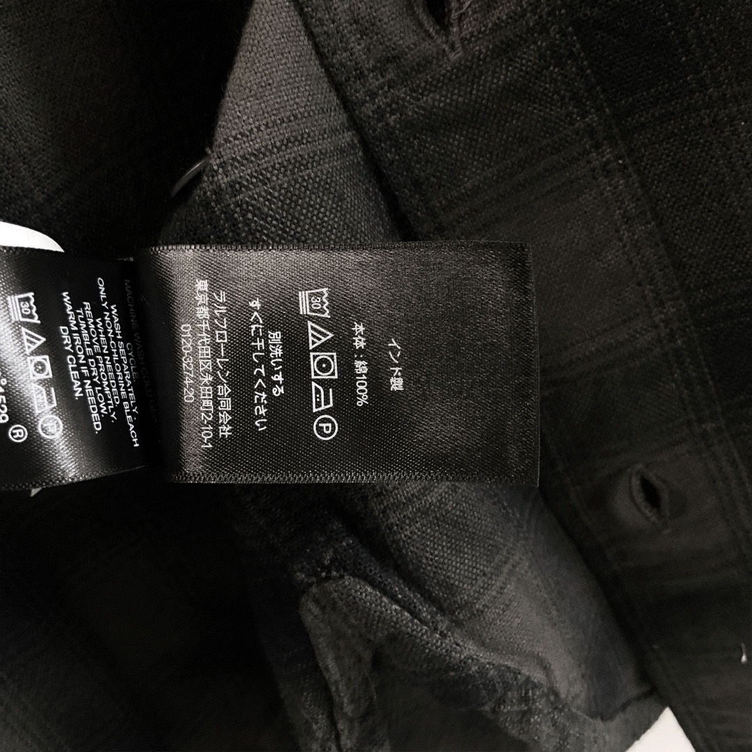 RRL - XL 新品 RRL チェックシャツ キムタク着 グランメゾンパリ RRL - XL 新品 RRL チェックシャツ キムタク着 グランメゾンパリ