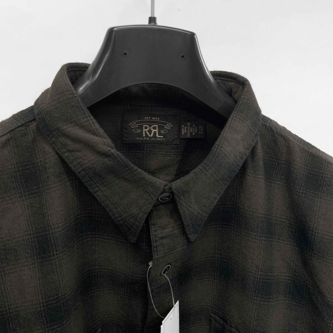 RRL - XL 新品 RRL チェックシャツ キムタク着 グランメゾンパリ RRL - XL 新品 RRL チェックシャツ キムタク着 グランメゾンパリ
