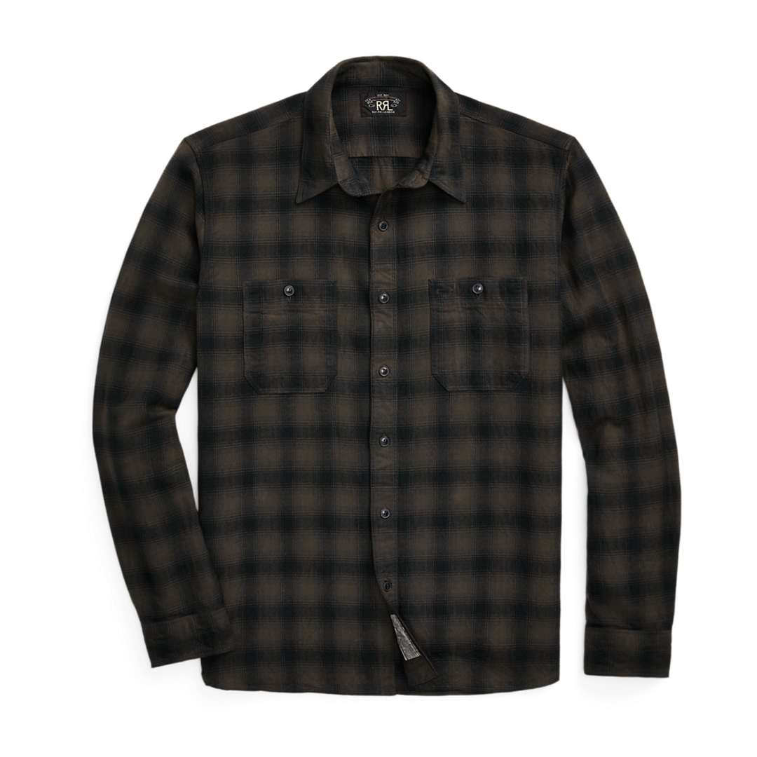 RRL - XL 新品 RRL チェックシャツ キムタク着 グランメゾンパリ RRL - XL 新品 RRL チェックシャツ キムタク着 グランメゾンパリ