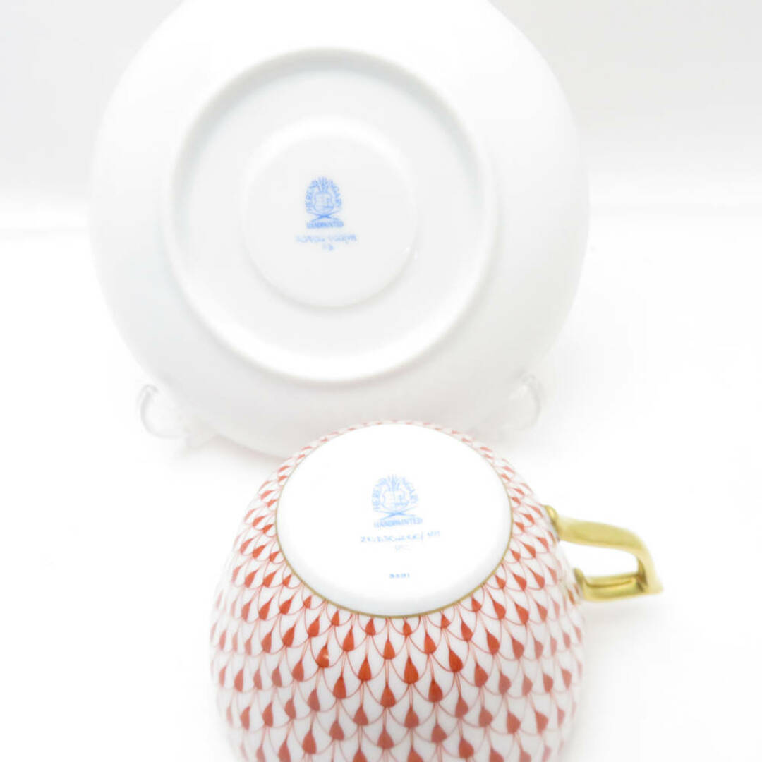 Herend - 美品 Herend ヘレンド エカイユ VH カップ&ソーサー 1 Herend - 美品 Herend ヘレンド エカイユ VH カップ&ソーサー 1