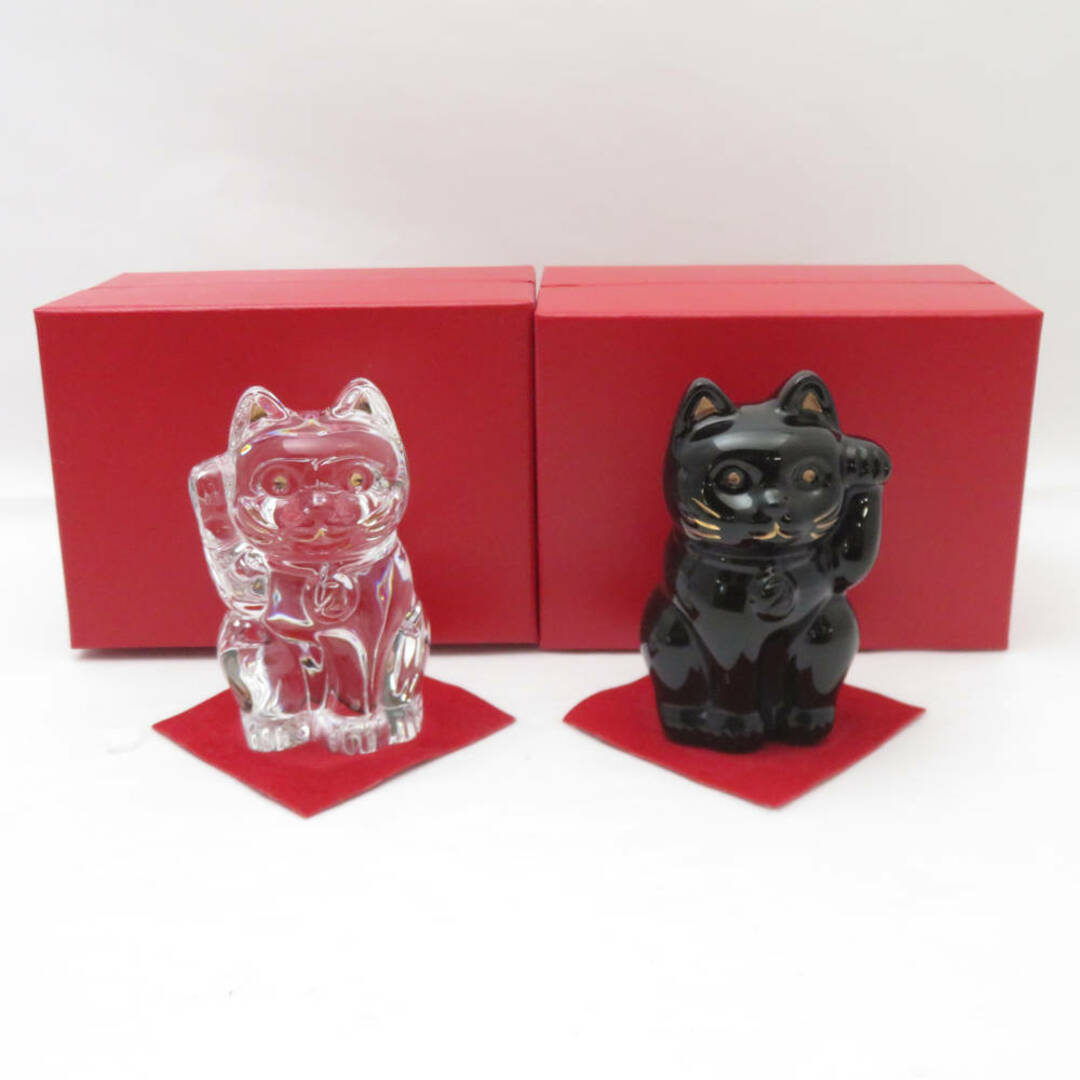 Baccarat - 美品 Baccarat バカラ まねき猫 ラッキーキャット Baccarat - 美品 Baccarat バカラ まねき猫 ラッキーキャット