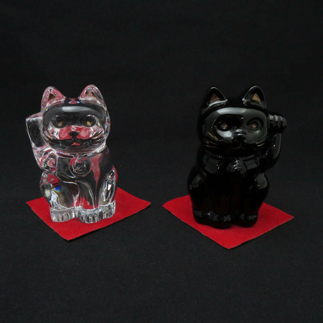Baccarat - 美品 Baccarat バカラ まねき猫 ラッキーキャット Baccarat - 美品 Baccarat バカラ まねき猫 ラッキーキャット