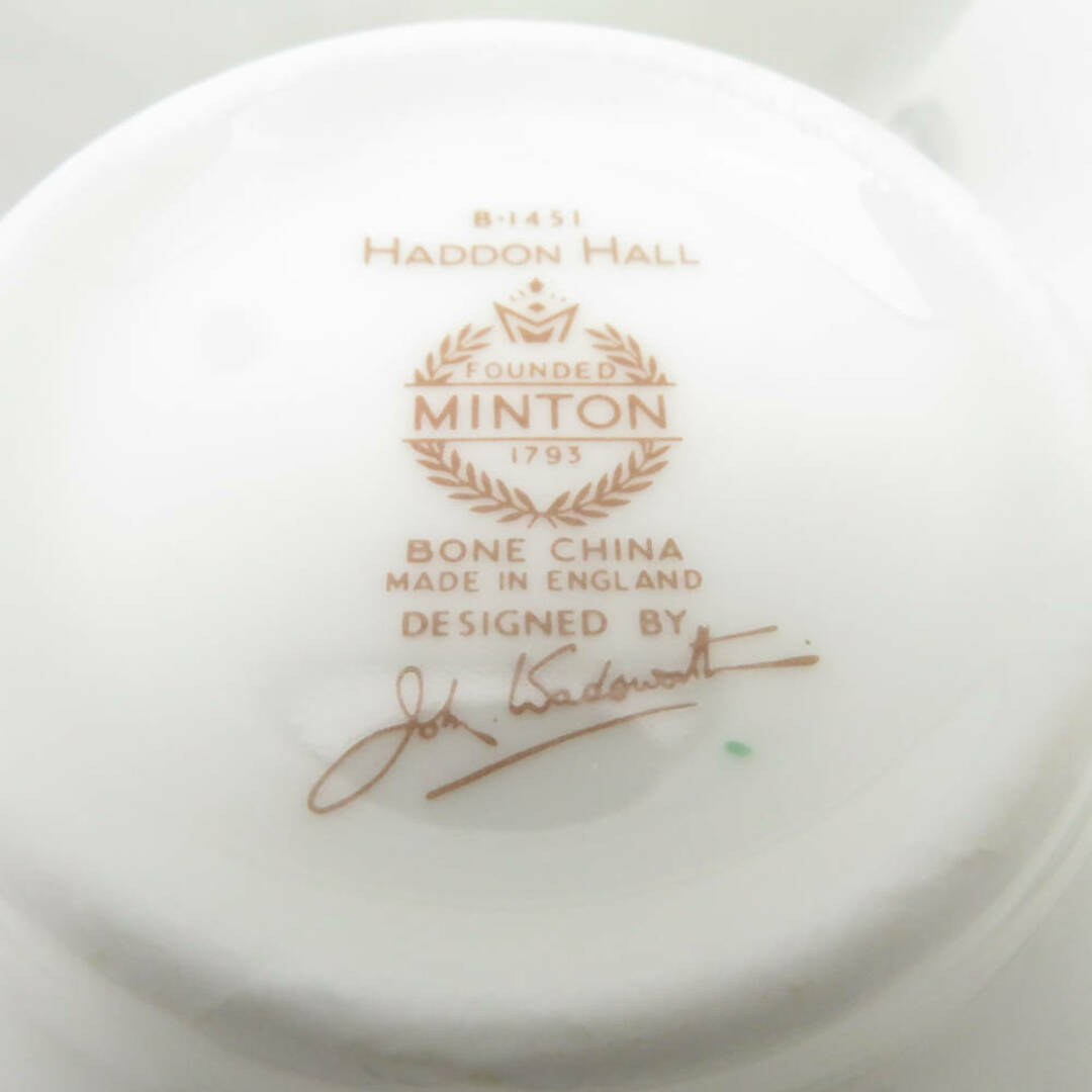 MINTON - 美品 MINTON ミントン ハドンホール ティーカップ MINTON - 美品 MINTON ミントン ハドンホール ティーカップ
