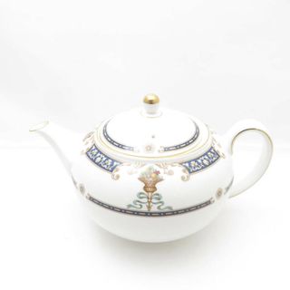 WEDGWOOD - WEDGWOOD ウェッジウッド ハイグローブ ティーポット WEDGWOOD - WEDGWOOD ウェッジウッド ハイグローブ ティーポット