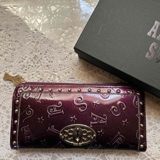 ANNA SUI - ANNA SUI(アナスイ) 財布 - 黒×白×マルチ ショルダー ANNA SUI - ANNA SUI(アナスイ) 財布 - 黒×白×マルチ ショルダー