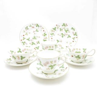 WEDGWOOD - ウェッジウッド ストロベリーバイン 中皿 5枚 17cm WEDGWOOD - ウェッジウッド ストロベリーバイン 中皿 5枚 17cm