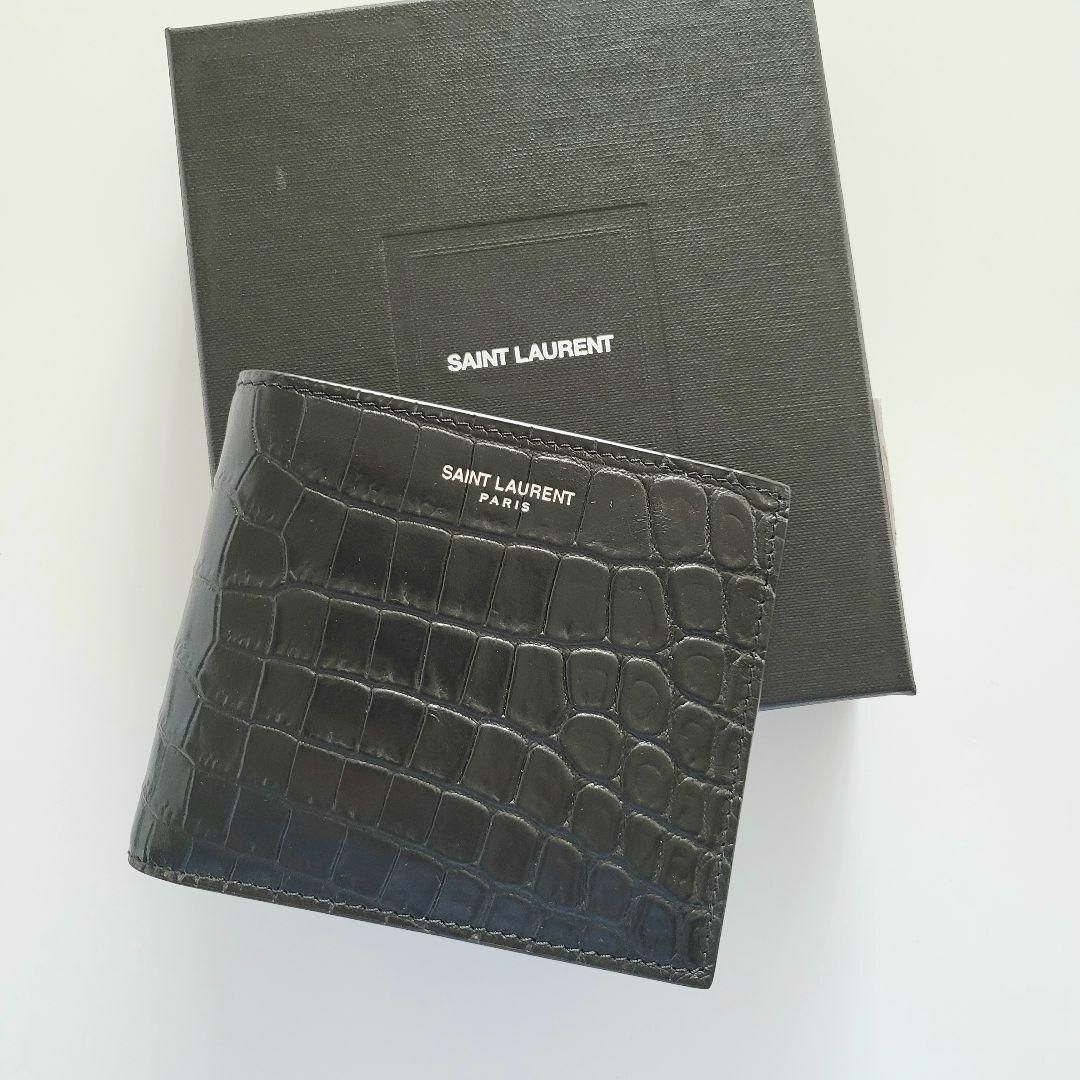 SAINT LAURENT - 【新品未使用】SAINT LAURENT /クロコダイル SAINT LAURENT - 【新品未使用】SAINT LAURENT /クロコダイル