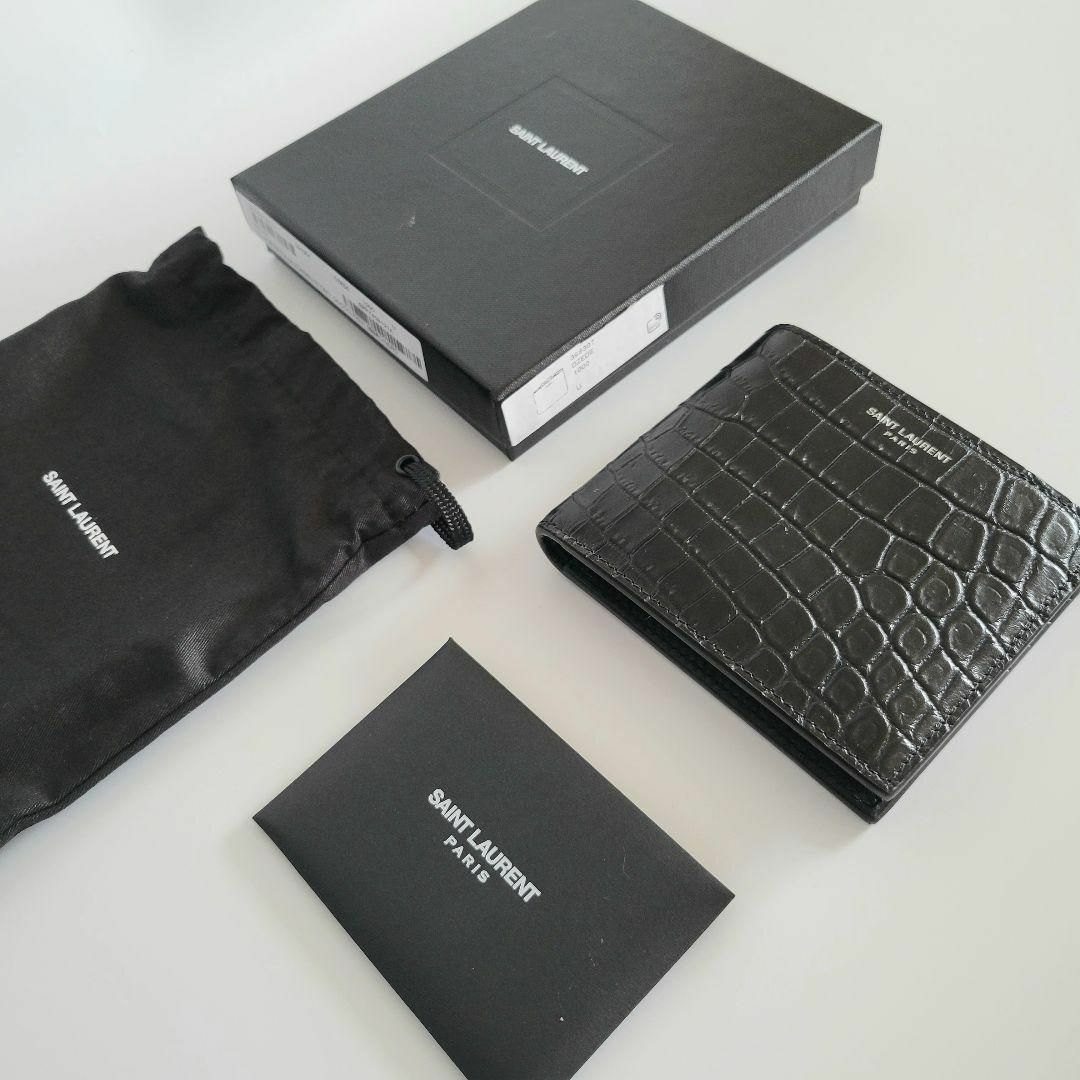 SAINT LAURENT - 【新品未使用】SAINT LAURENT /クロコダイル SAINT LAURENT - 【新品未使用】SAINT LAURENT /クロコダイル