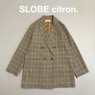 SLOBE IENA - SLOBE IENA スローブイエナ 金ボタンブレザーの SLOBE IENA - SLOBE IENA スローブイエナ 金ボタンブレザーの