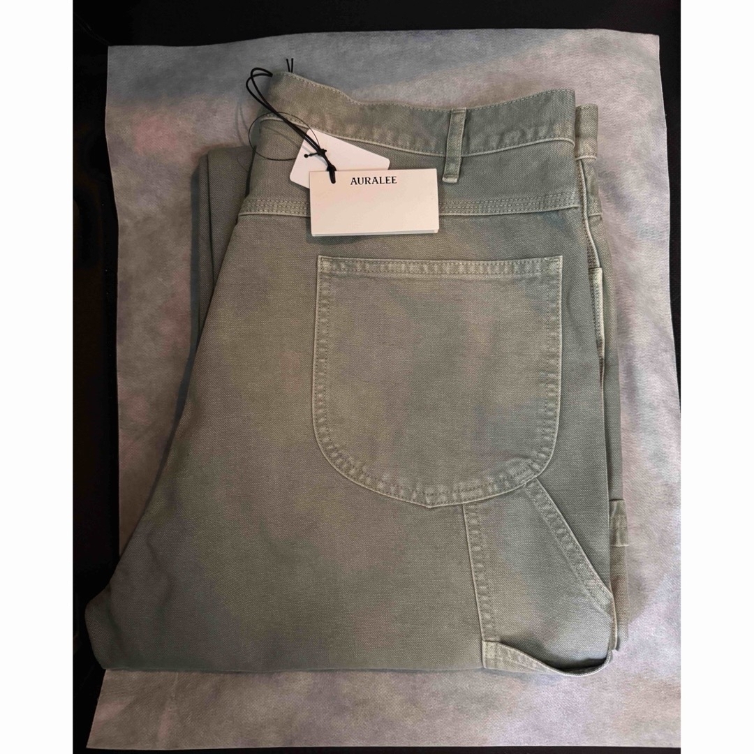 AURALEE - AURALEE ORGANIC COTTON DUCK PANTS の通販 by AURALEE - AURALEE ORGANIC COTTON DUCK PANTS の通販 by