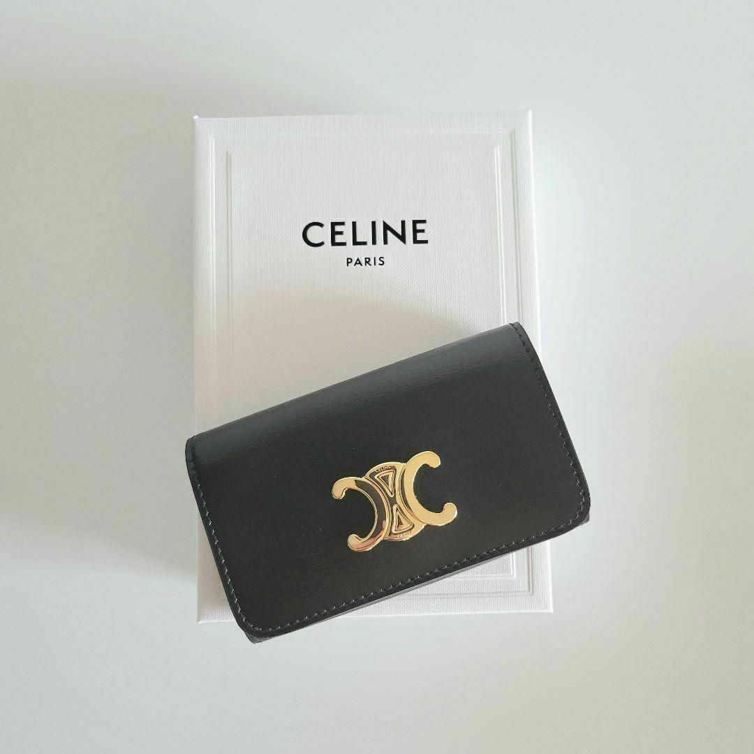 CELINE - 【新品未使用】CELINE/セリーヌ トリオンフ キーケース CELINE - 【新品未使用】CELINE/セリーヌ トリオンフ キーケース