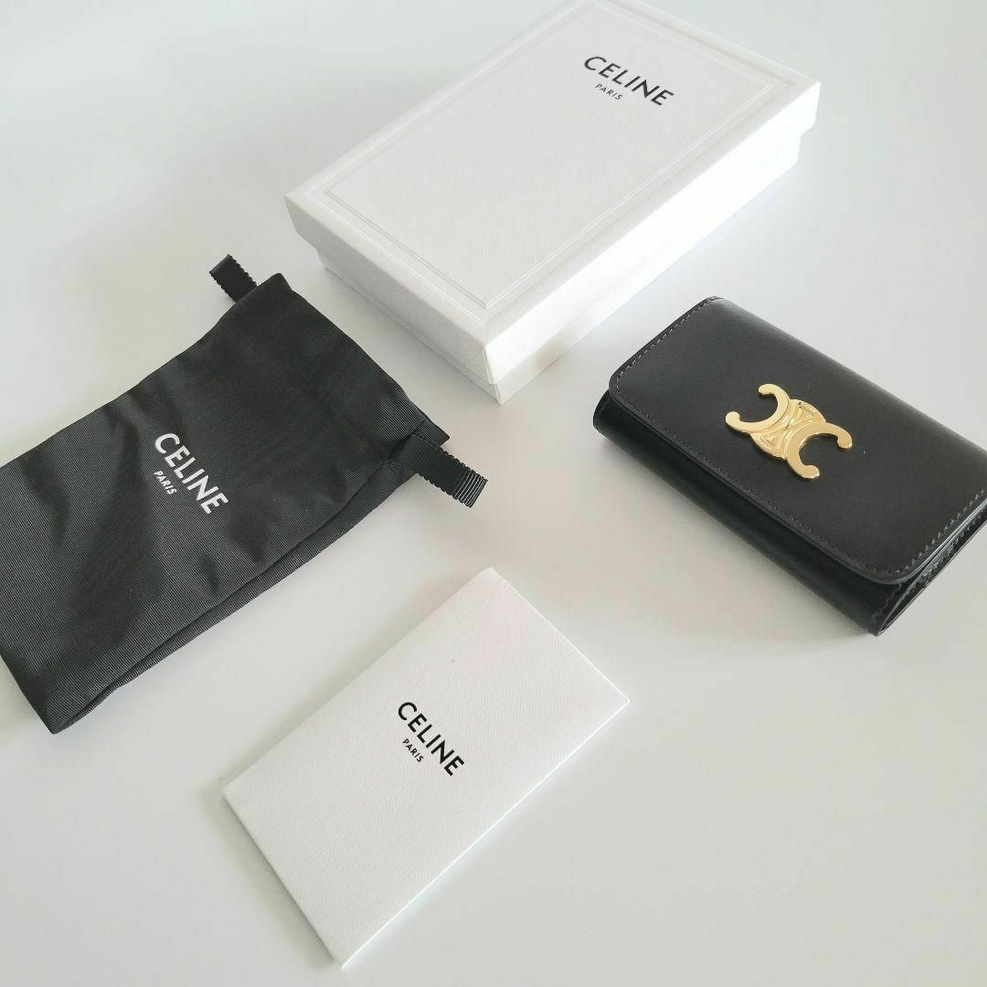 CELINE - 【新品未使用】CELINE/セリーヌ トリオンフ キーケース CELINE - 【新品未使用】CELINE/セリーヌ トリオンフ キーケース