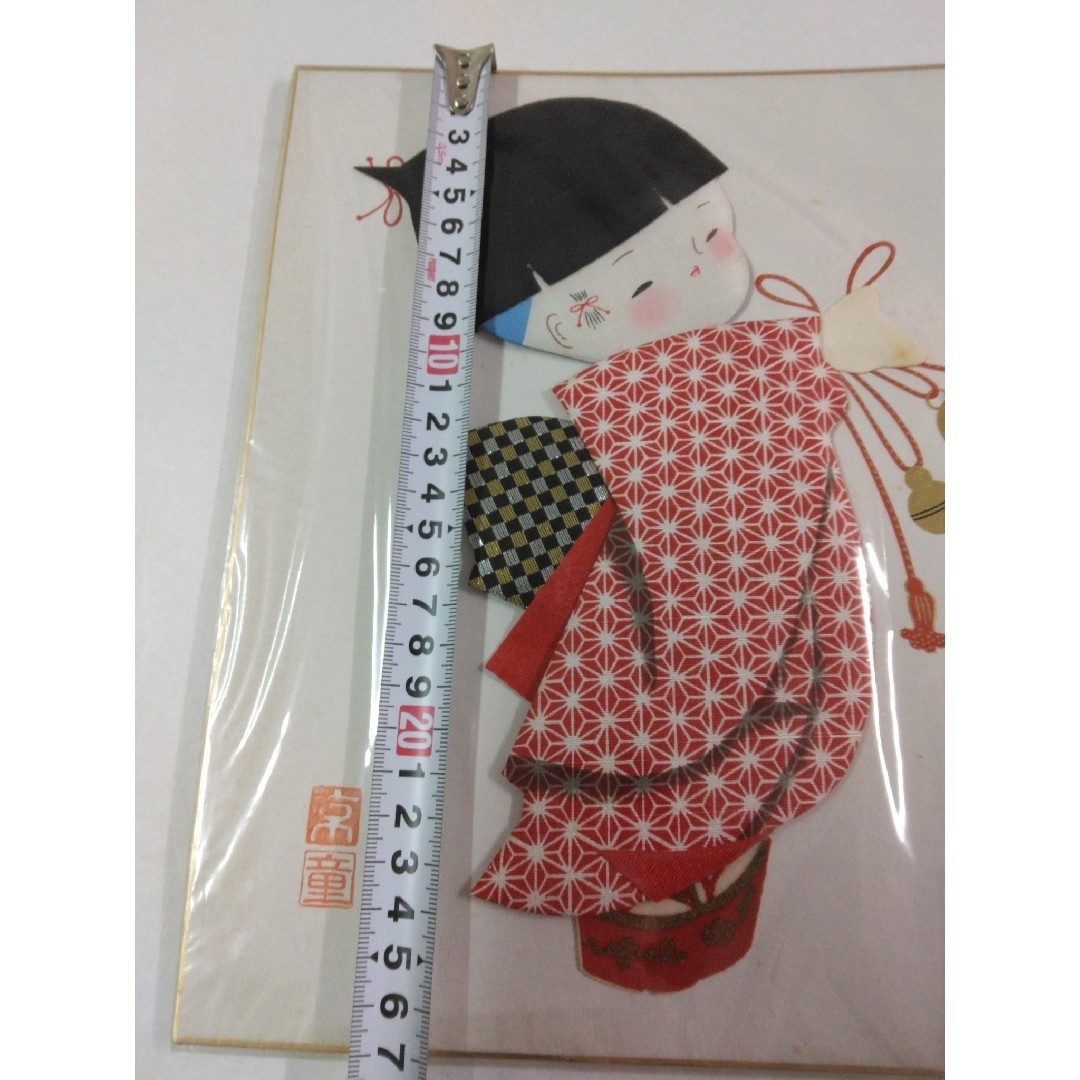 色紙　和のアート エンタメ/ホビーのエンタメ その他(その他)の商品写真