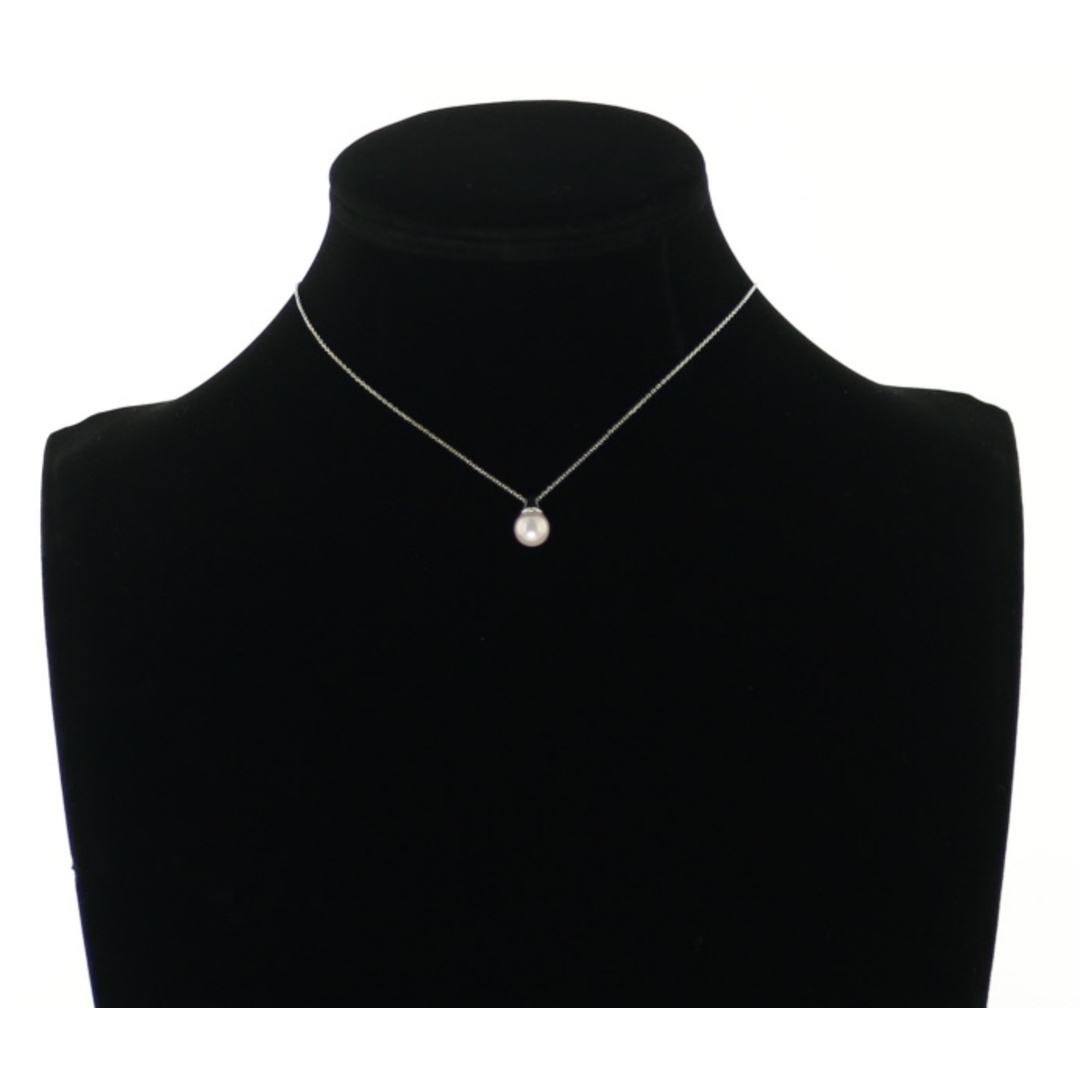 TASAKI - TASAKI タサキ ネックレス パール 真珠 7.2mm K18WG の TASAKI - TASAKI タサキ ネックレス パール 真珠 7.2mm K18WG の