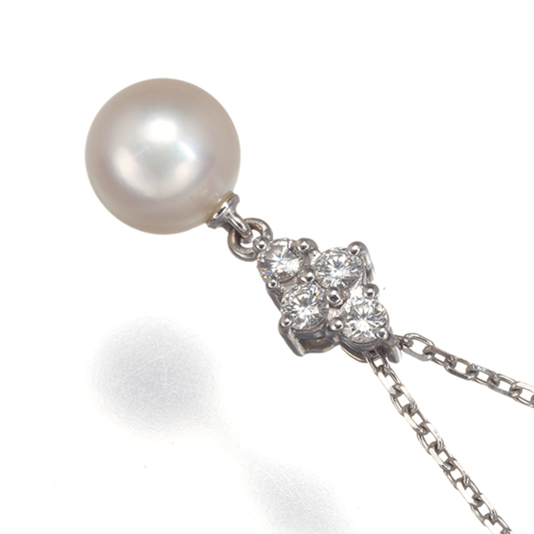 上品なファッション MIKIMOTO ダイヤ 7.2mm 真珠 パール ネックレス ミキモト - その他