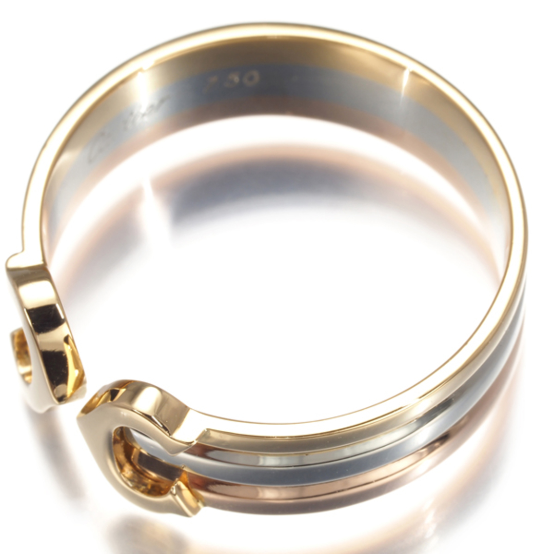 Cartier - カルティエ リング 2C ドゥーブルC C2 スリーカラー Cartier - カルティエ リング 2C ドゥーブルC C2 スリーカラー