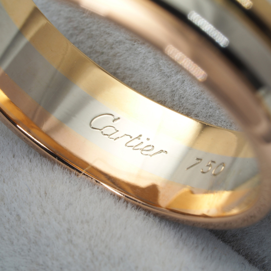 Cartier - カルティエ リング 2C ドゥーブルC C2 スリーカラー Cartier - カルティエ リング 2C ドゥーブルC C2 スリーカラー