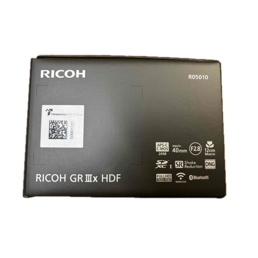 RICOH - 【新品未使用】RICOH GR IIIx HDF 特別モデル・メーカー RICOH - 【新品未使用】RICOH GR IIIx HDF 特別モデル・メーカー