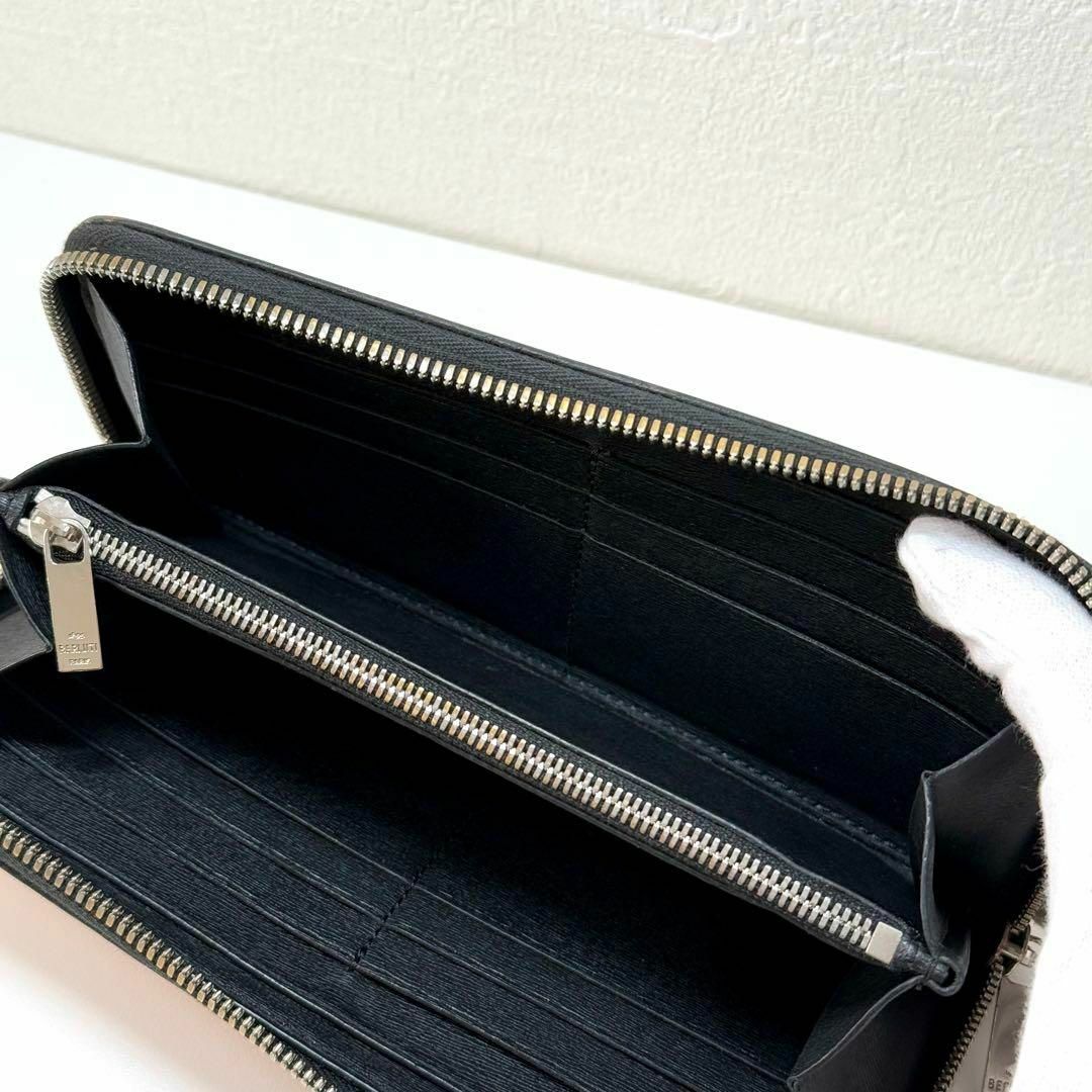 BERLUTI - ベルルッティ 長財布 カリグラフィ ブラウン ラウンド BERLUTI - ベルルッティ 長財布 カリグラフィ ブラウン ラウンド