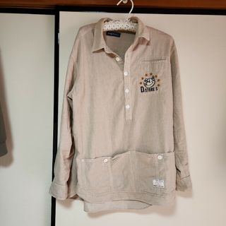 drug store's - ドラッグストアーズベージュの長袖チュニックの drug store's - ドラッグストアーズベージュの長袖チュニックの