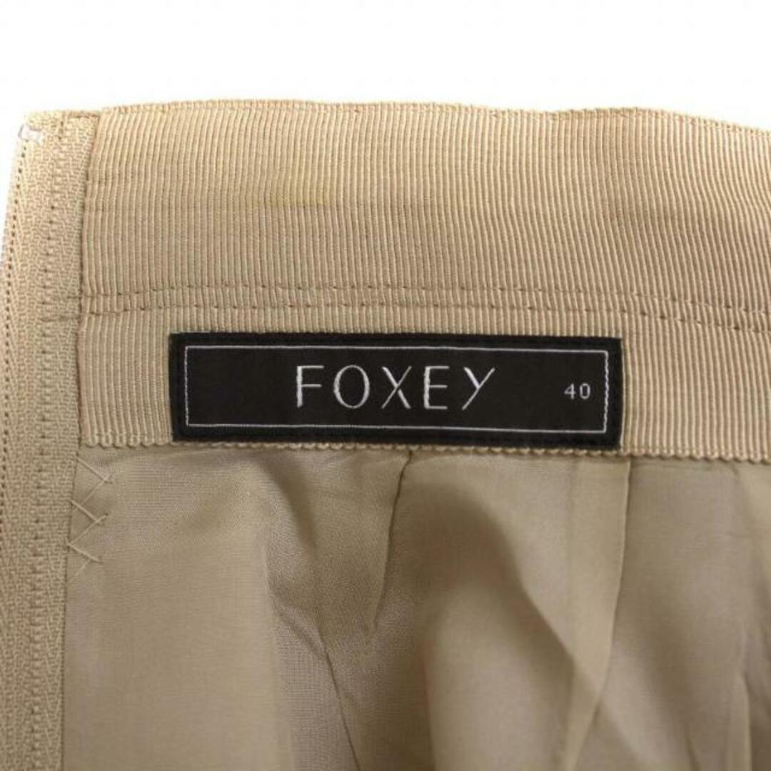 FOXEY - フォクシー フレアスカート ひざ丈 シルク 40 M FOXEY - フォクシー フレアスカート ひざ丈 シルク 40 M