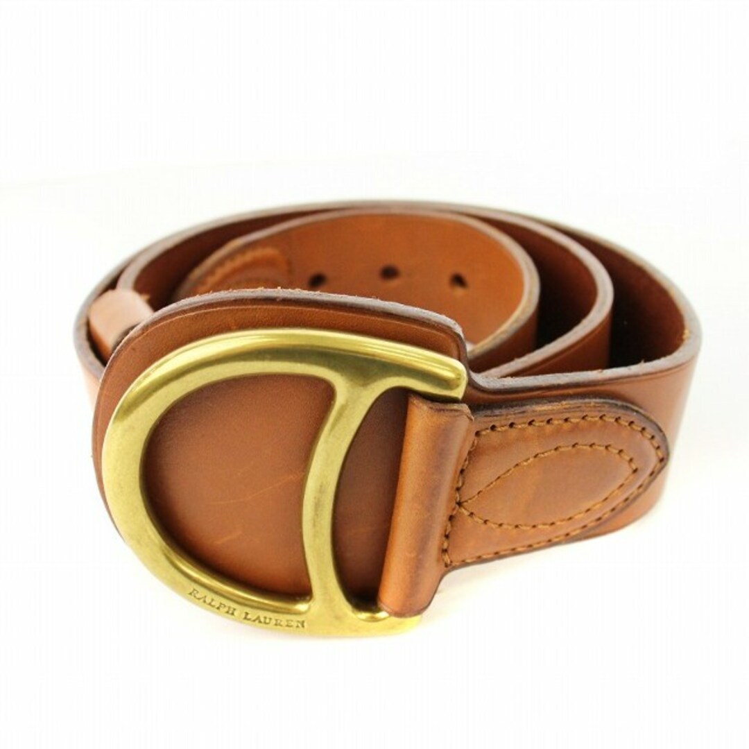 Ralph Lauren - ラルフローレン ベルト バックル レザー 太 茶 Ralph Lauren - ラルフローレン ベルト バックル レザー 太 茶