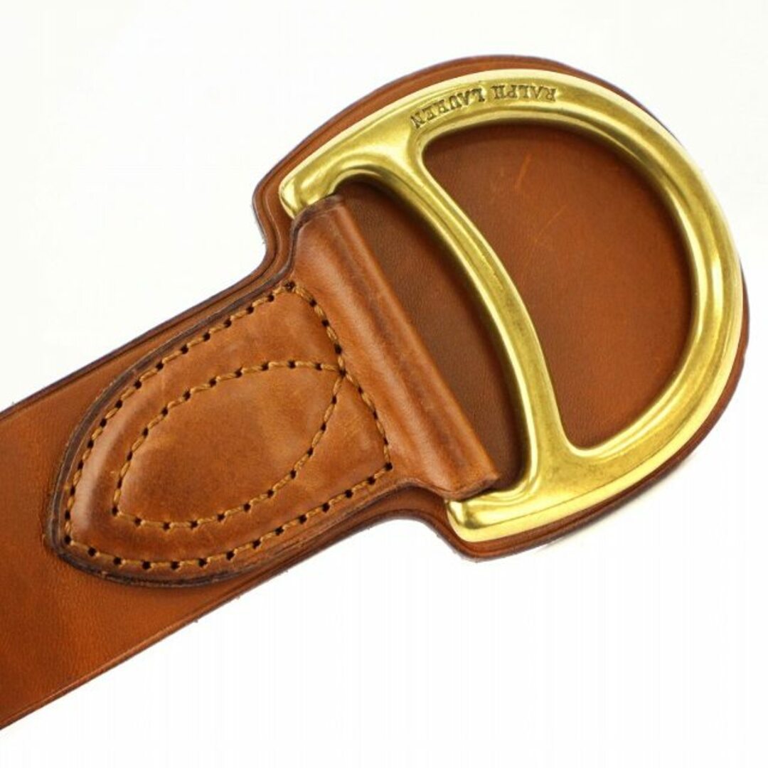 Ralph Lauren - ラルフローレン ベルト バックル レザー 太 茶 Ralph Lauren - ラルフローレン ベルト バックル レザー 太 茶