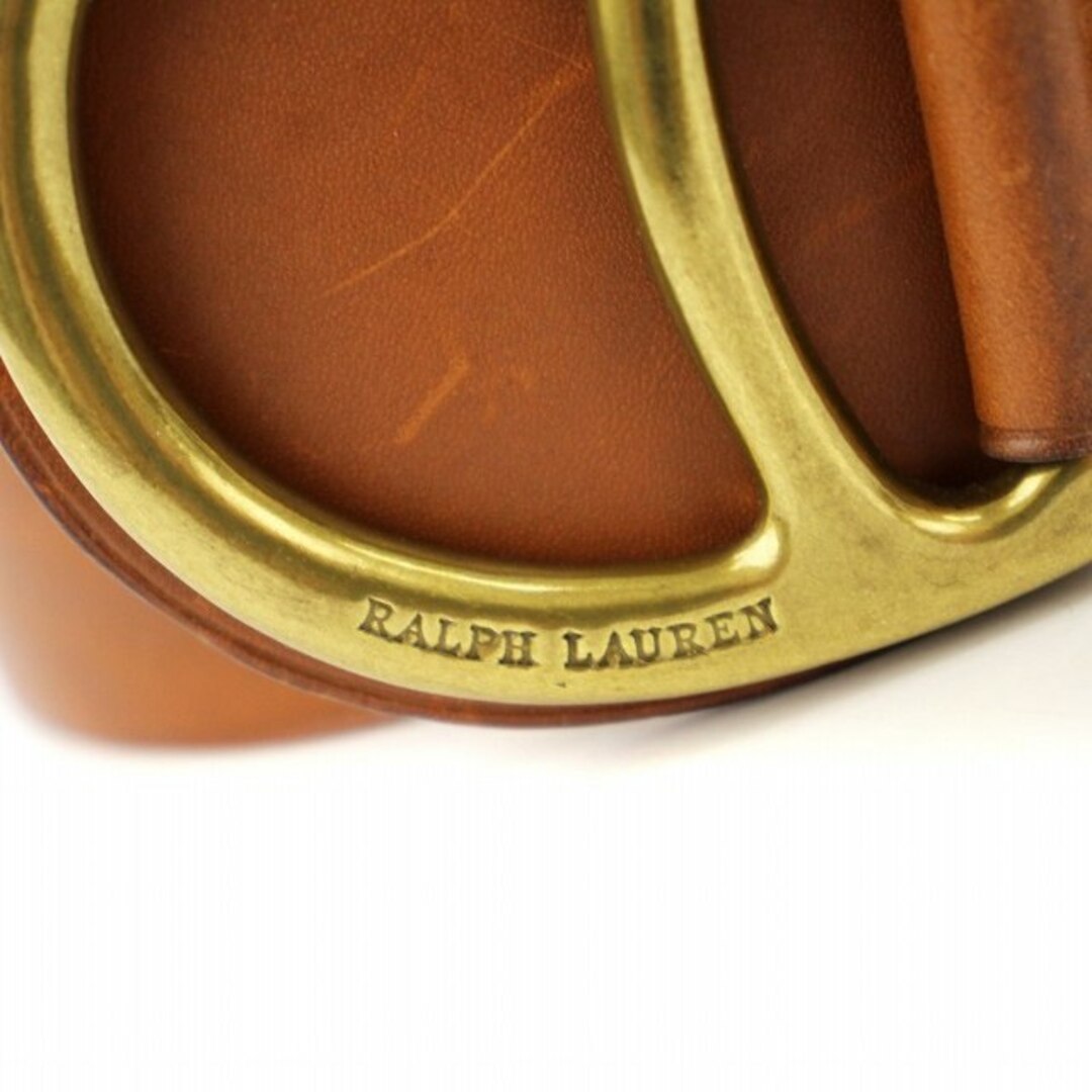 Ralph Lauren - ラルフローレン ベルト バックル レザー 太 茶 Ralph Lauren - ラルフローレン ベルト バックル レザー 太 茶