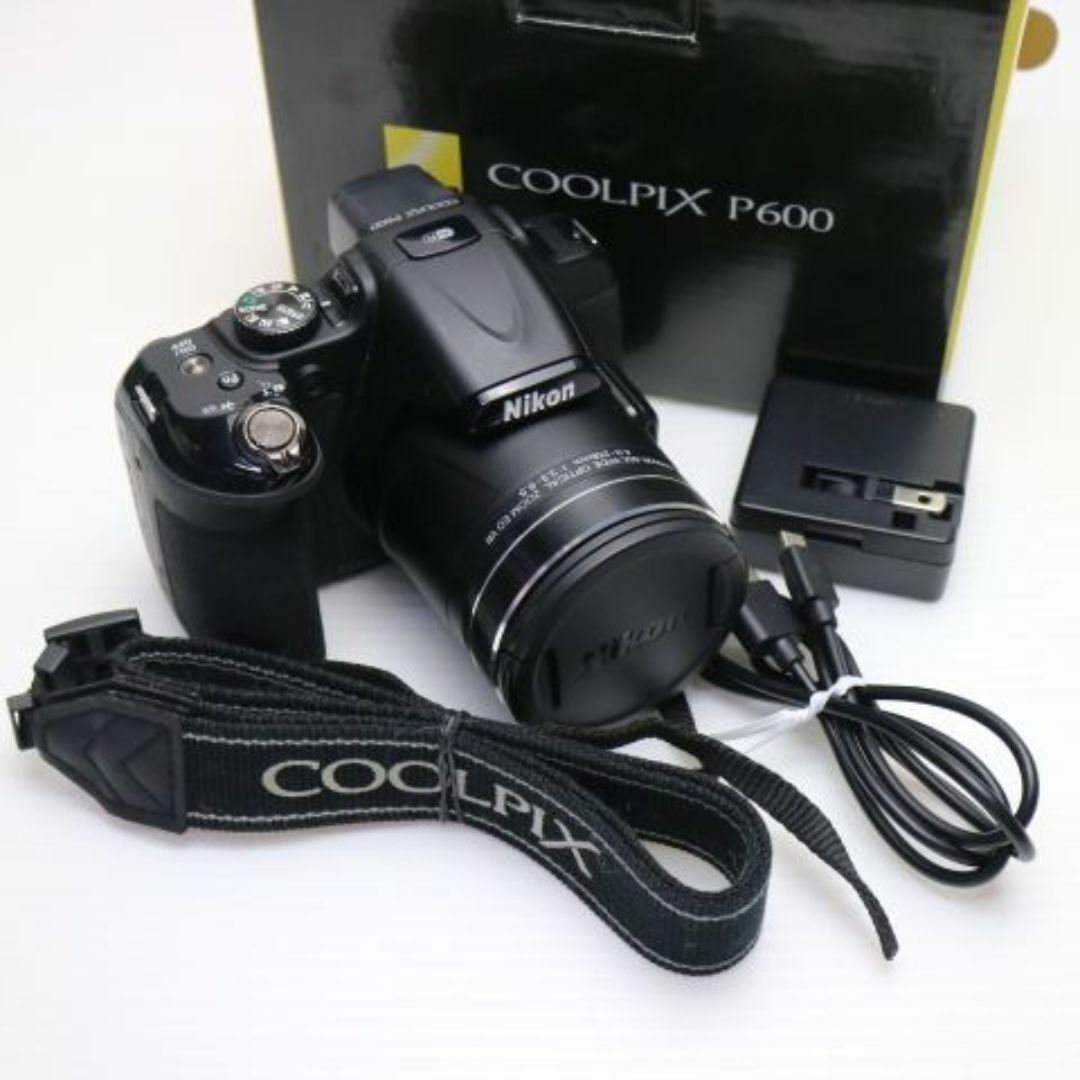 Nikon - 超美品 COOLPIX P600 ブラック M333の通販 by エコスタ Nikon - 超美品 COOLPIX P600 ブラック M333の通販 by エコスタ