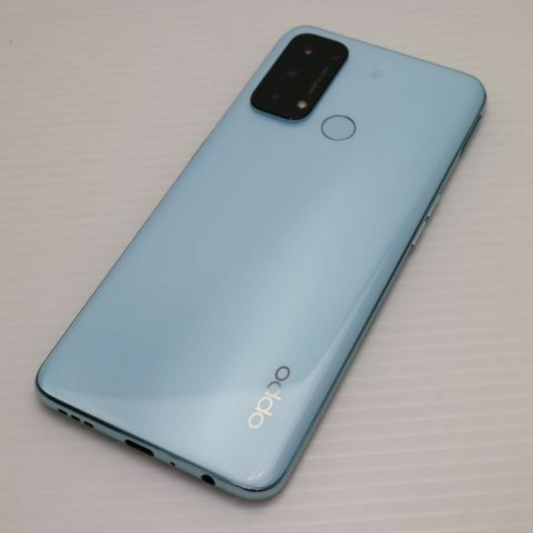 OPPO - 新品同様 SIMフリー OPPO Reno5 A アイスブルー M333の OPPO - 新品同様 SIMフリー OPPO Reno5 A アイスブルー M333の