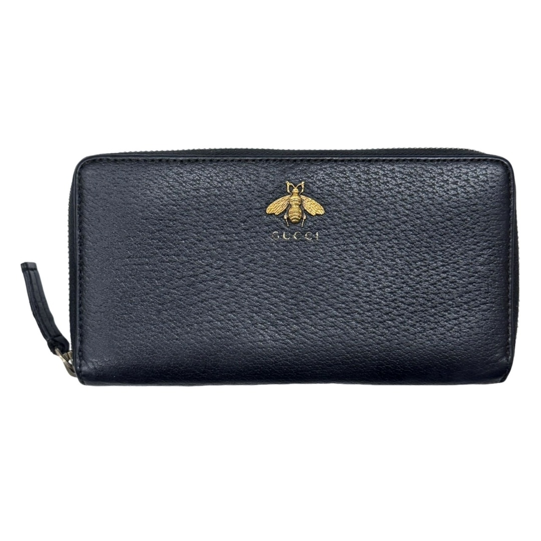 GUCCI - GUCCI グッチ アニマリエ ジップアラウンドウォレット GUCCI - GUCCI グッチ アニマリエ ジップアラウンドウォレット