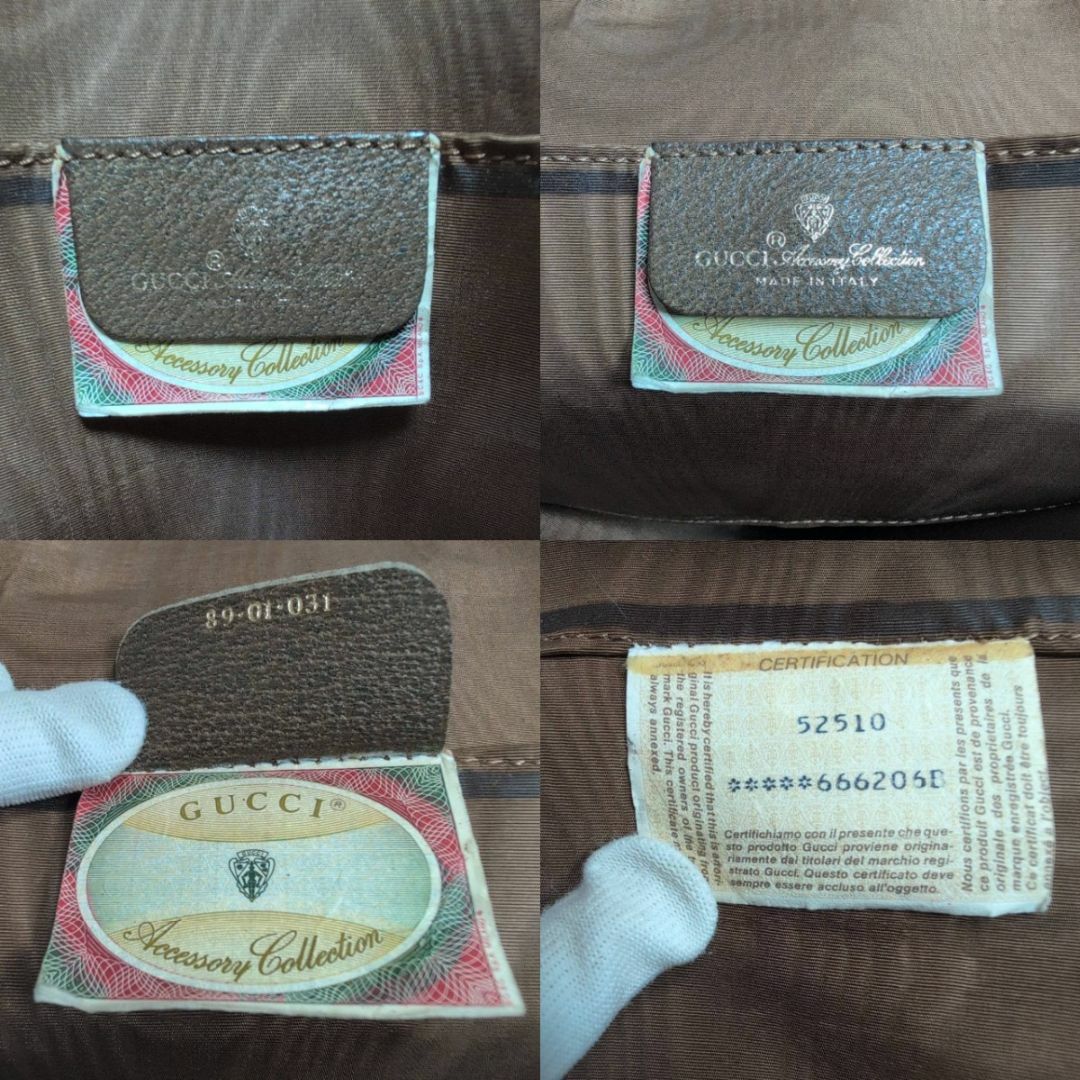 GUCCI - GUCCI オールドグッチ クラッチバッグ セカンドバッグ GUCCI - GUCCI オールドグッチ クラッチバッグ セカンドバッグ