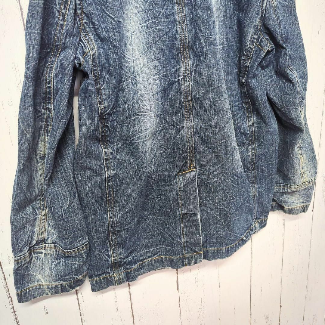 WOOLRICH - WOOLRICH ウールリッチ デニム テーラードジャケット WOOLRICH - WOOLRICH ウールリッチ デニム テーラードジャケット